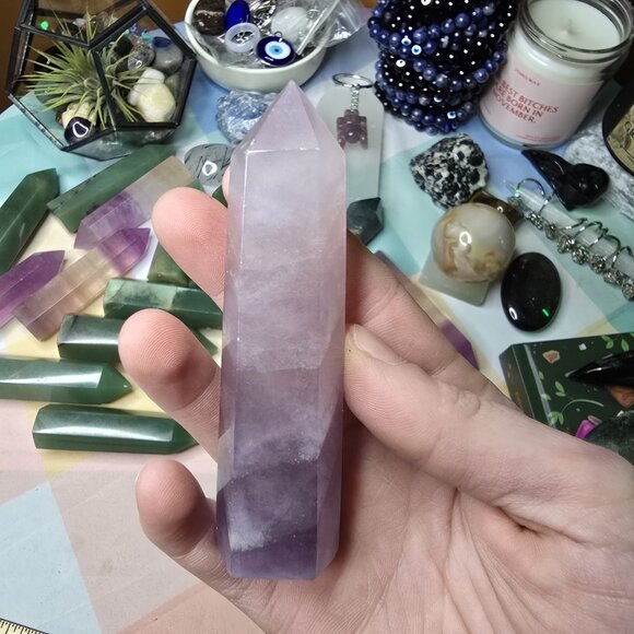 Fluorite Crystal Tower - Picture 4 of 5